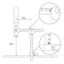 Pince piston pour table de soudage tcp